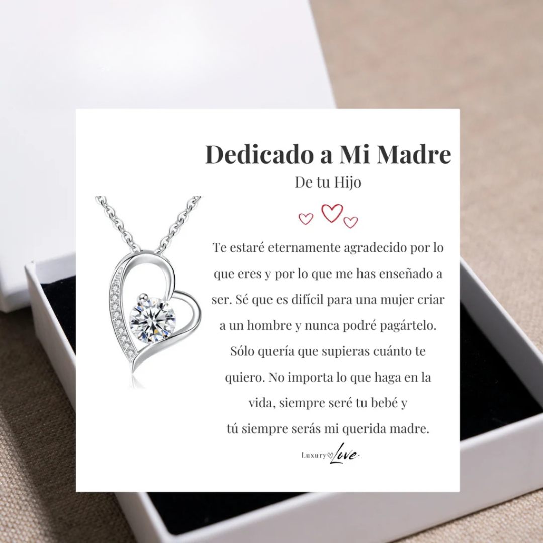 Collar Amor-Eterno® para mi Madre (con nota especial a escoger)