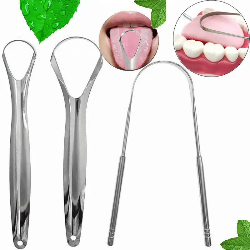 Kit per la pulizia della lingua | Rimuove i batteri dalla lingua