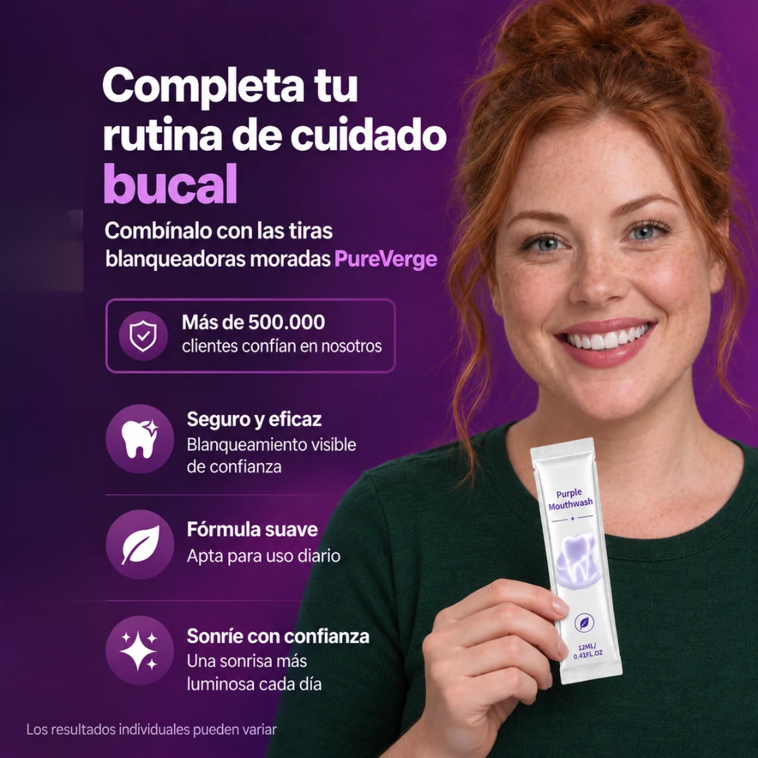 Oname® Enjuague bucal morado