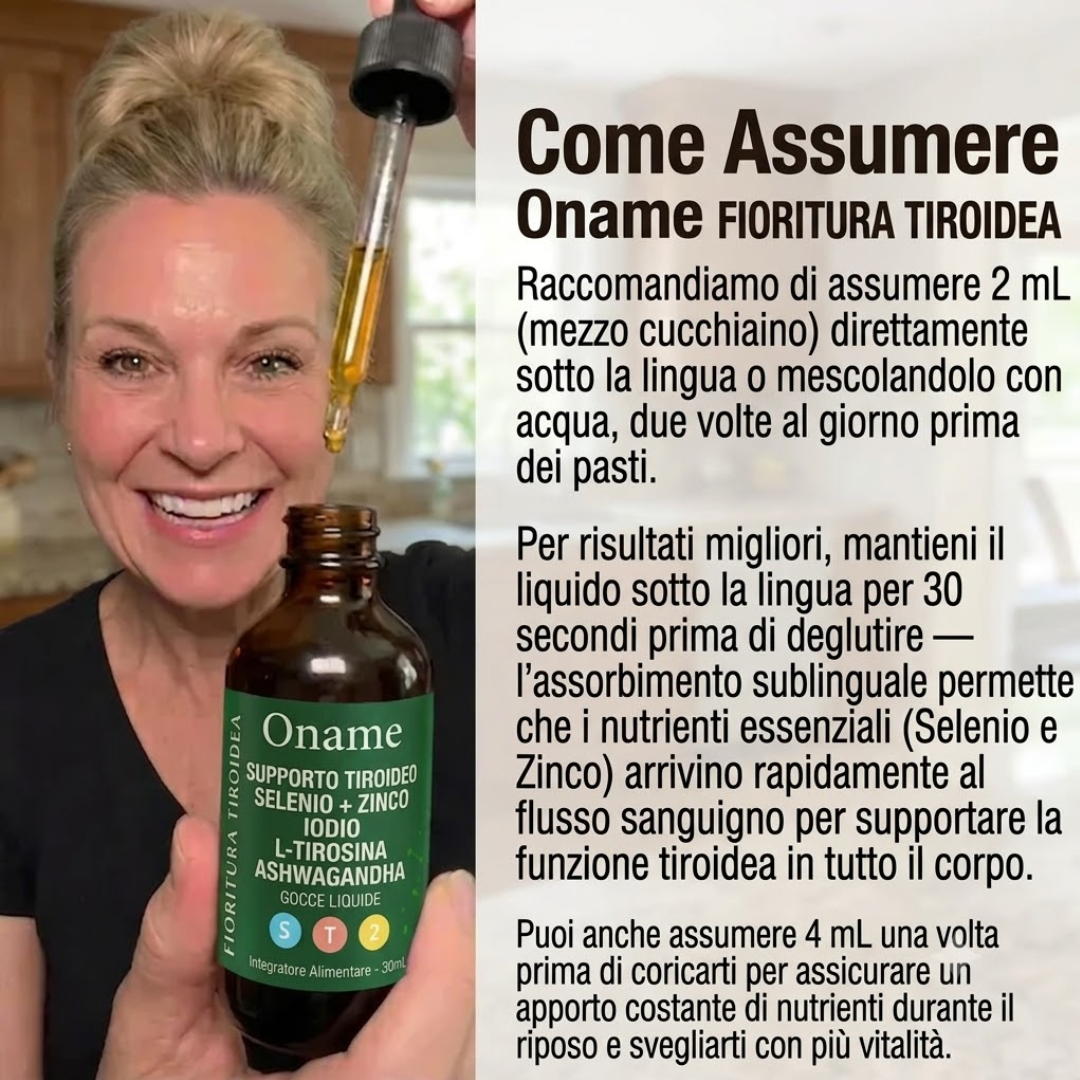 Oname | Gocce di Supporto per la Tiroide