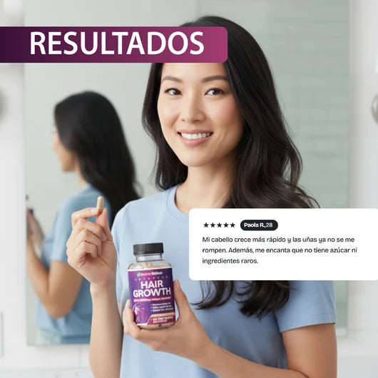 Oname Vitaminas hair growth- para el crecimiento del cabello y prevención de la caída