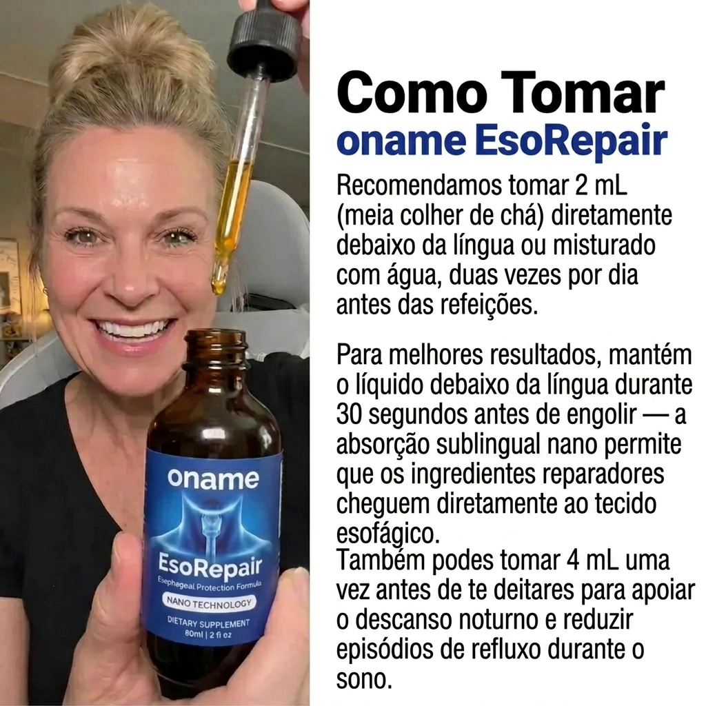 Oname EsoRepair™ | Reparador esofágico nano-sublingual