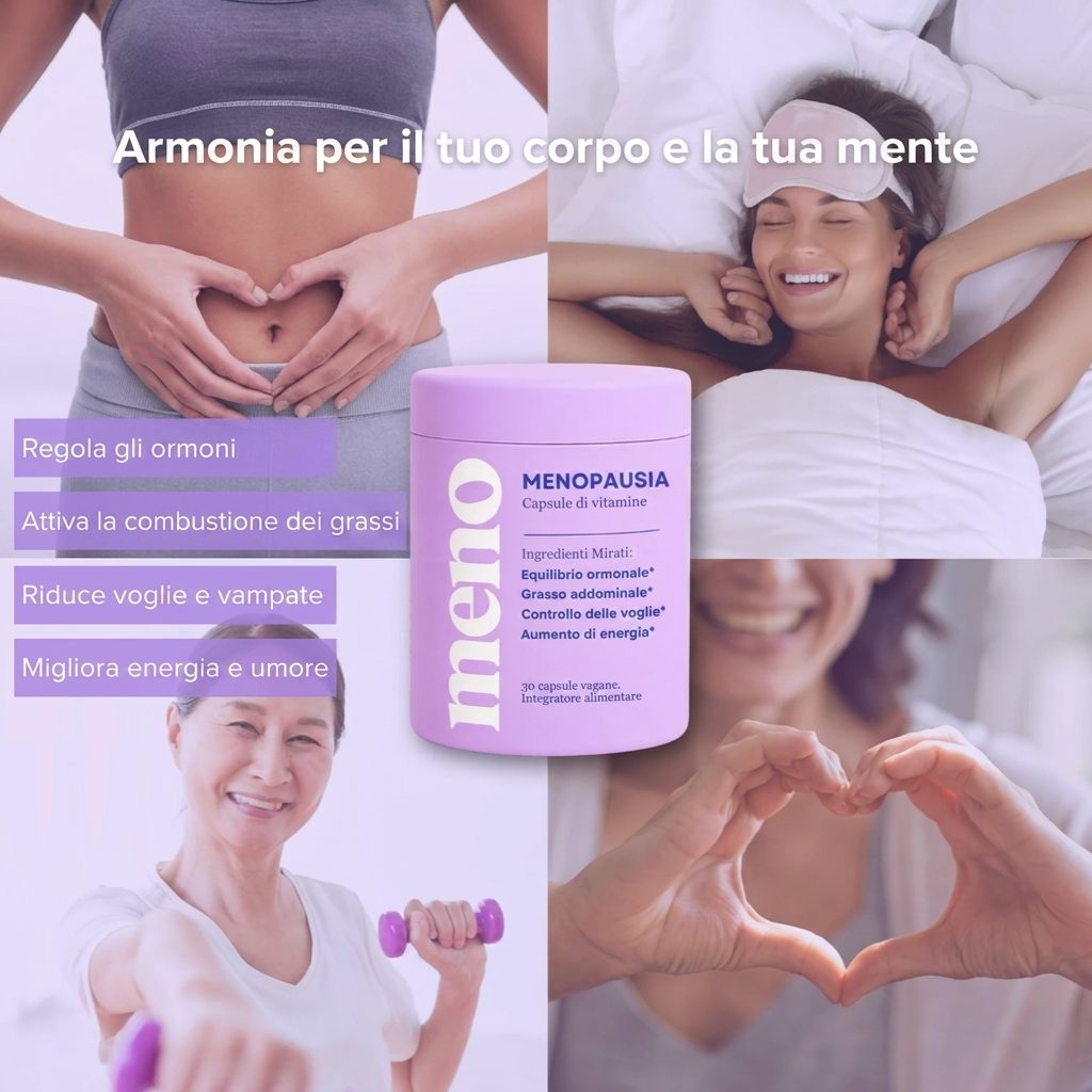 MENO® | Capsule Dimagranti Menopausa