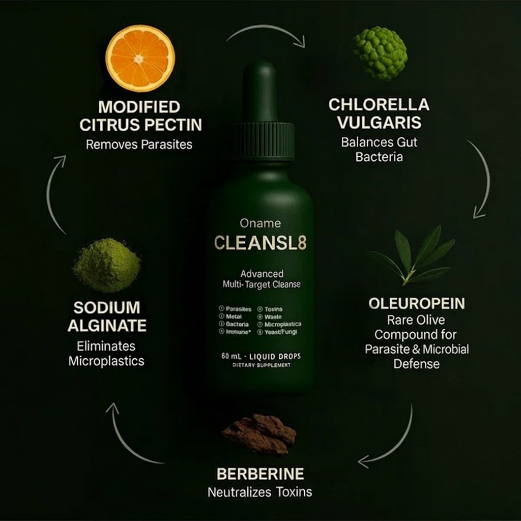 Ultimate Full-Body Cleanse for Parasites, Metals & Microplastics
