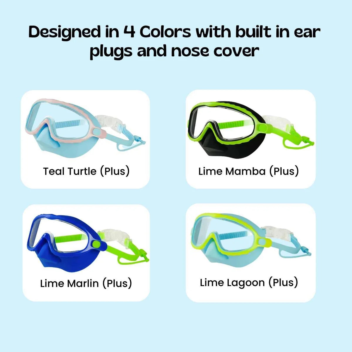 Oname™ Clip-On Swim Goggles
