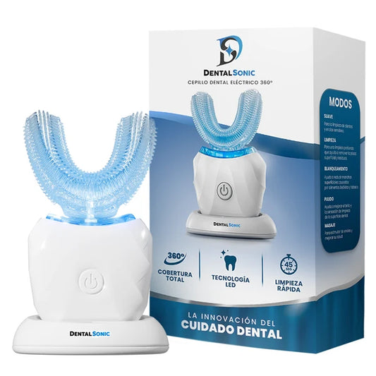 Cepillo Dental Sonic 360° Ultrasónico Blanqueador