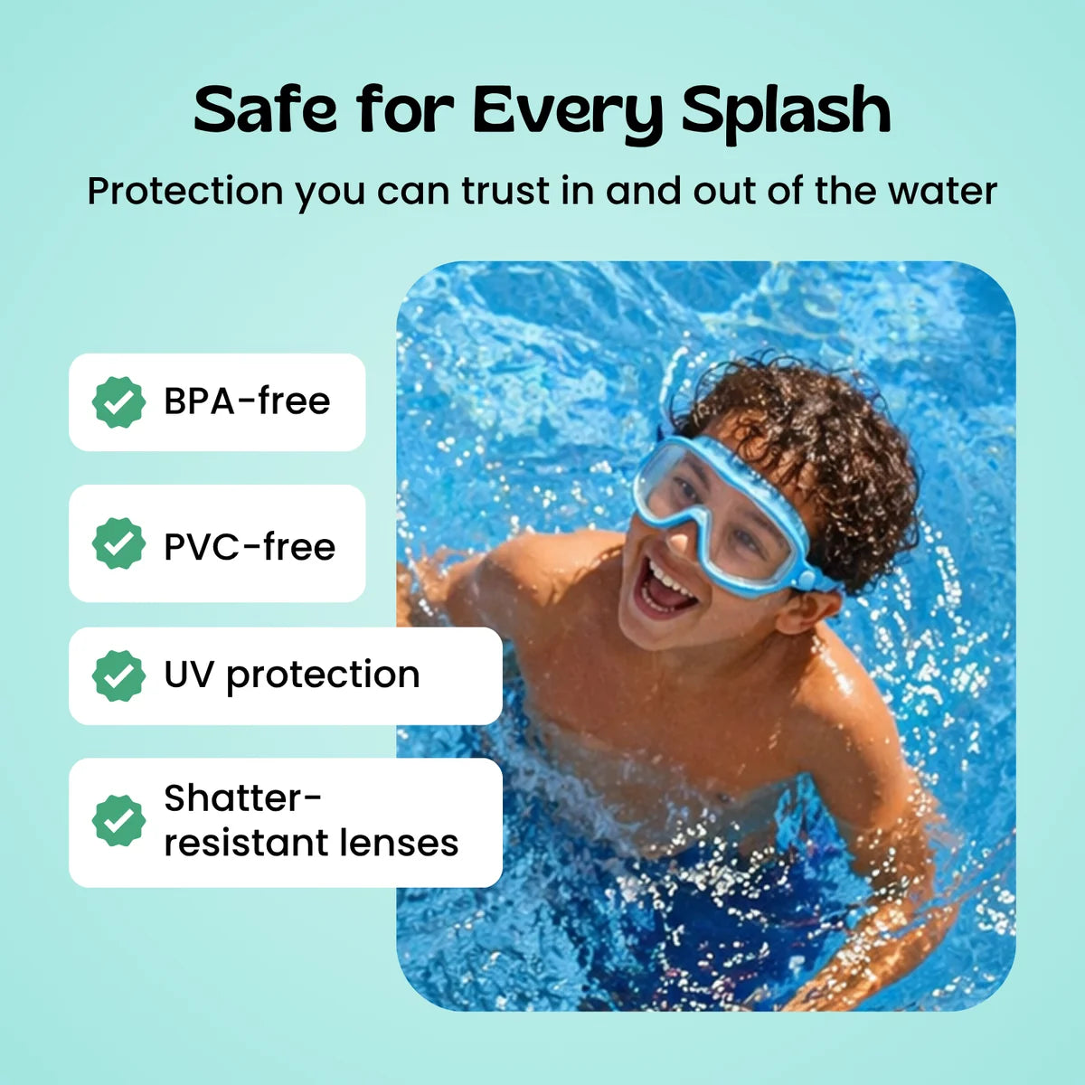 Oname™ Clip-On Swim Goggles