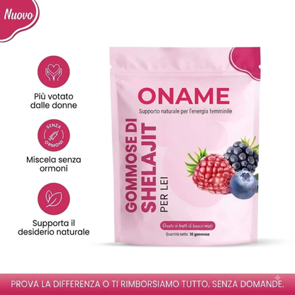 Oname | Caramelle allo shelajit