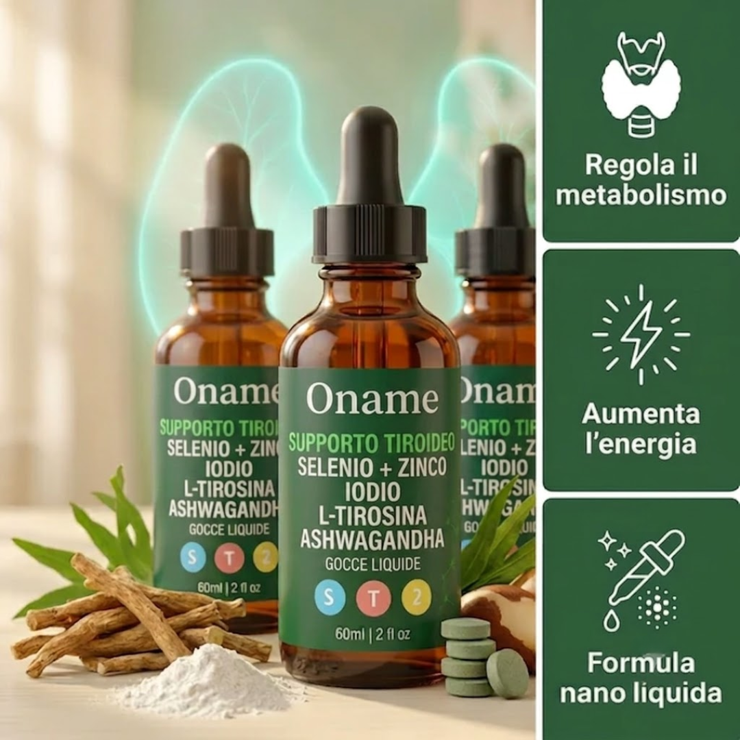 Oname | Gocce di Supporto per la Tiroide