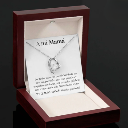 Collar Amor-Eterno® para mi Madre (con nota especial a escoger)