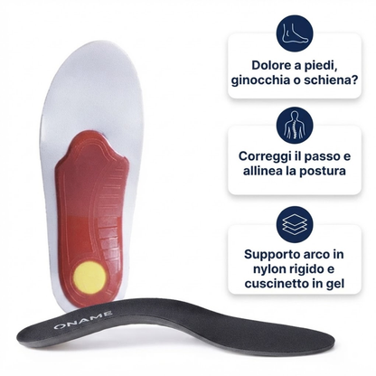 TrueArch™ Slim — Solette con supporto plantare