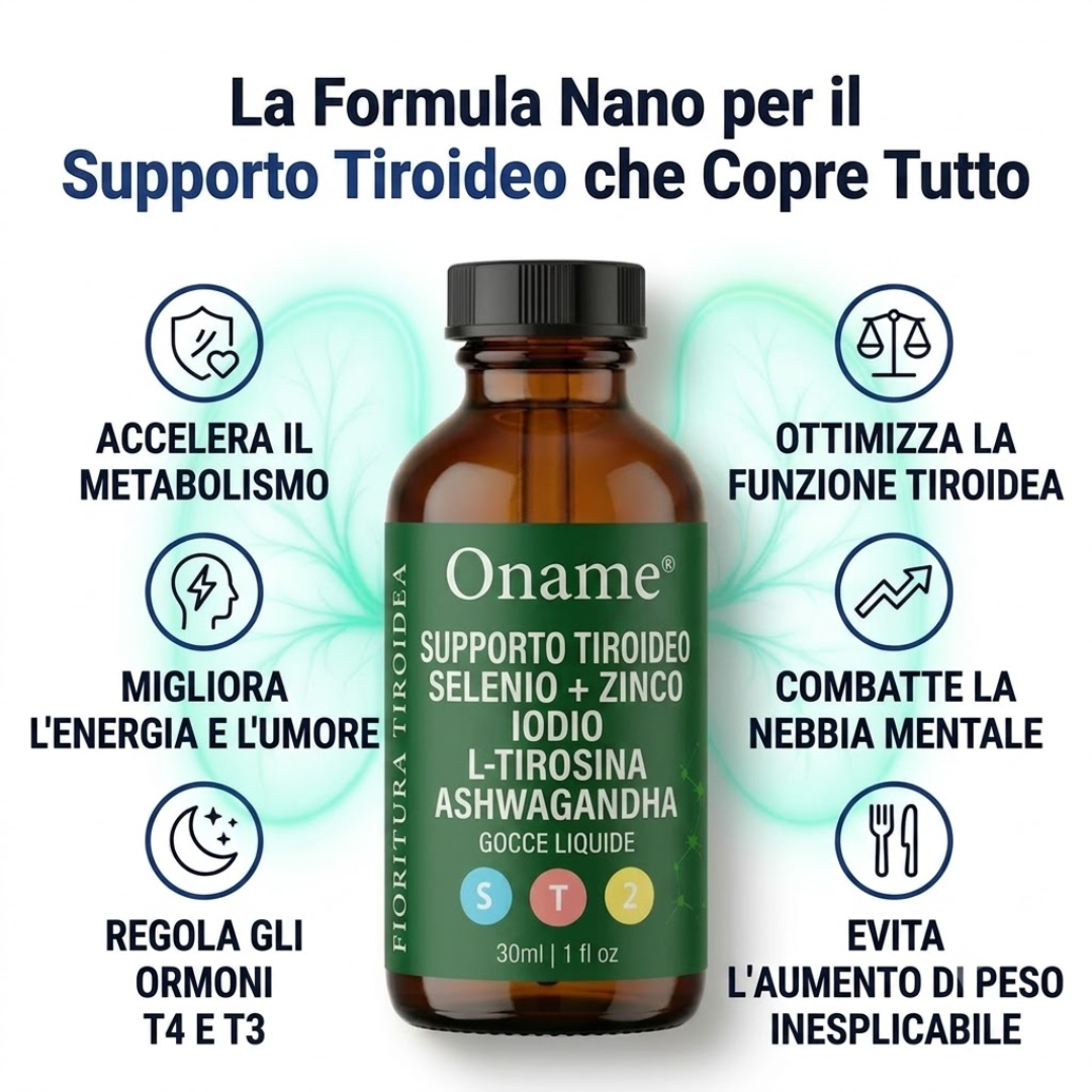 Oname | Gocce di Supporto per la Tiroide
