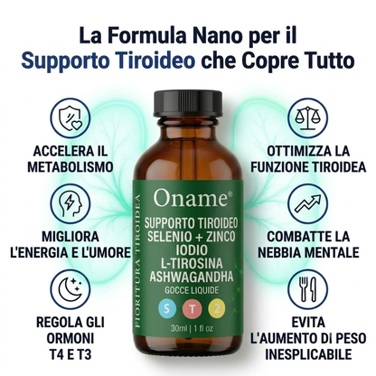 Oname | Gocce di Supporto per la Tiroide