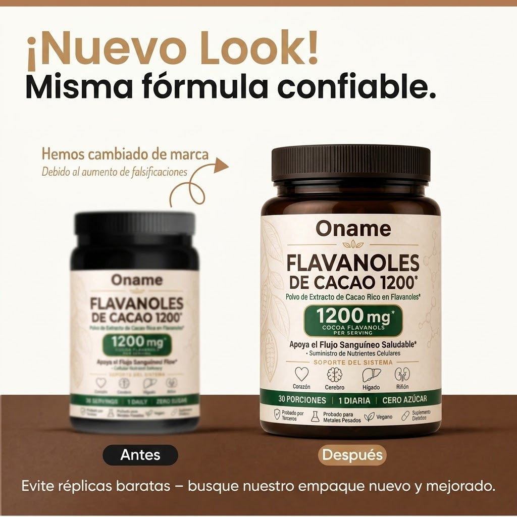 Oname: Polvo de flavanoles y flavonoides de cacao
