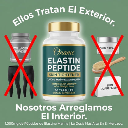Reafirma la piel flácida de forma natural con péptidos de elastina marina.