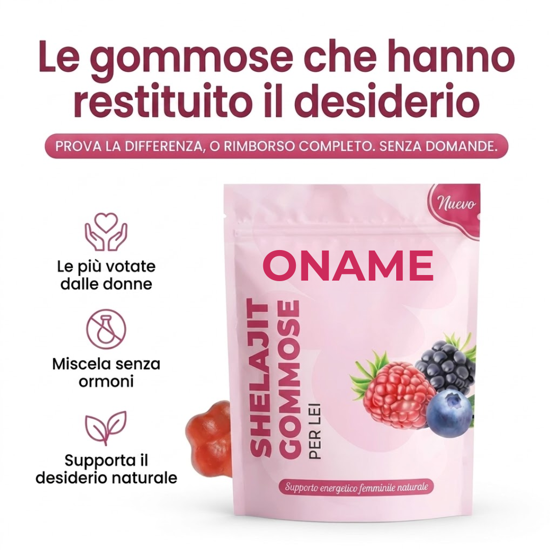 Oname | Caramelle allo shelajit