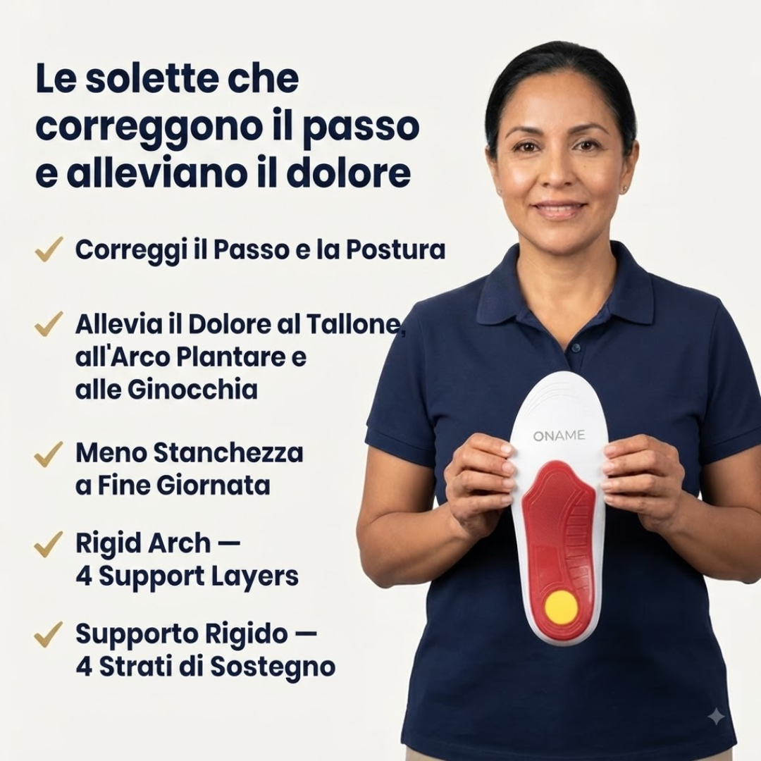 TrueArch™ Slim — Solette con supporto plantare