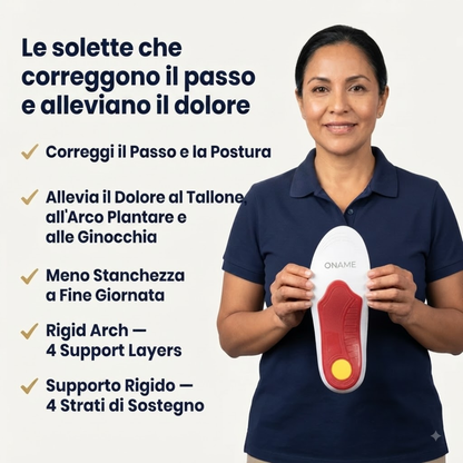 TrueArch™ Slim — Solette con supporto plantare