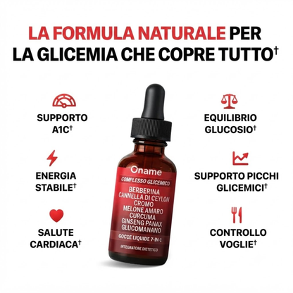 Oname | Complesso Glicemico 7-in-1