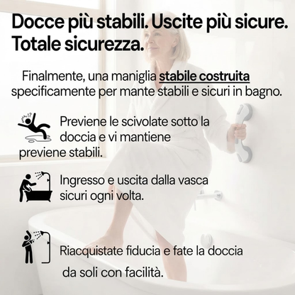 Maniglione di sicurezza per doccia
