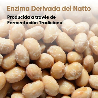 Oname | Complejo de nattokinasa 12 000 FU - 60 cápsulas vegetarianas