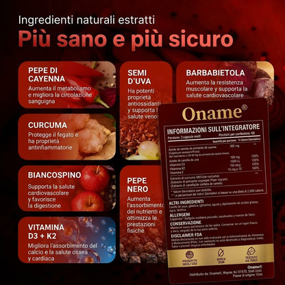 Formula a base di erbe di Cayenna