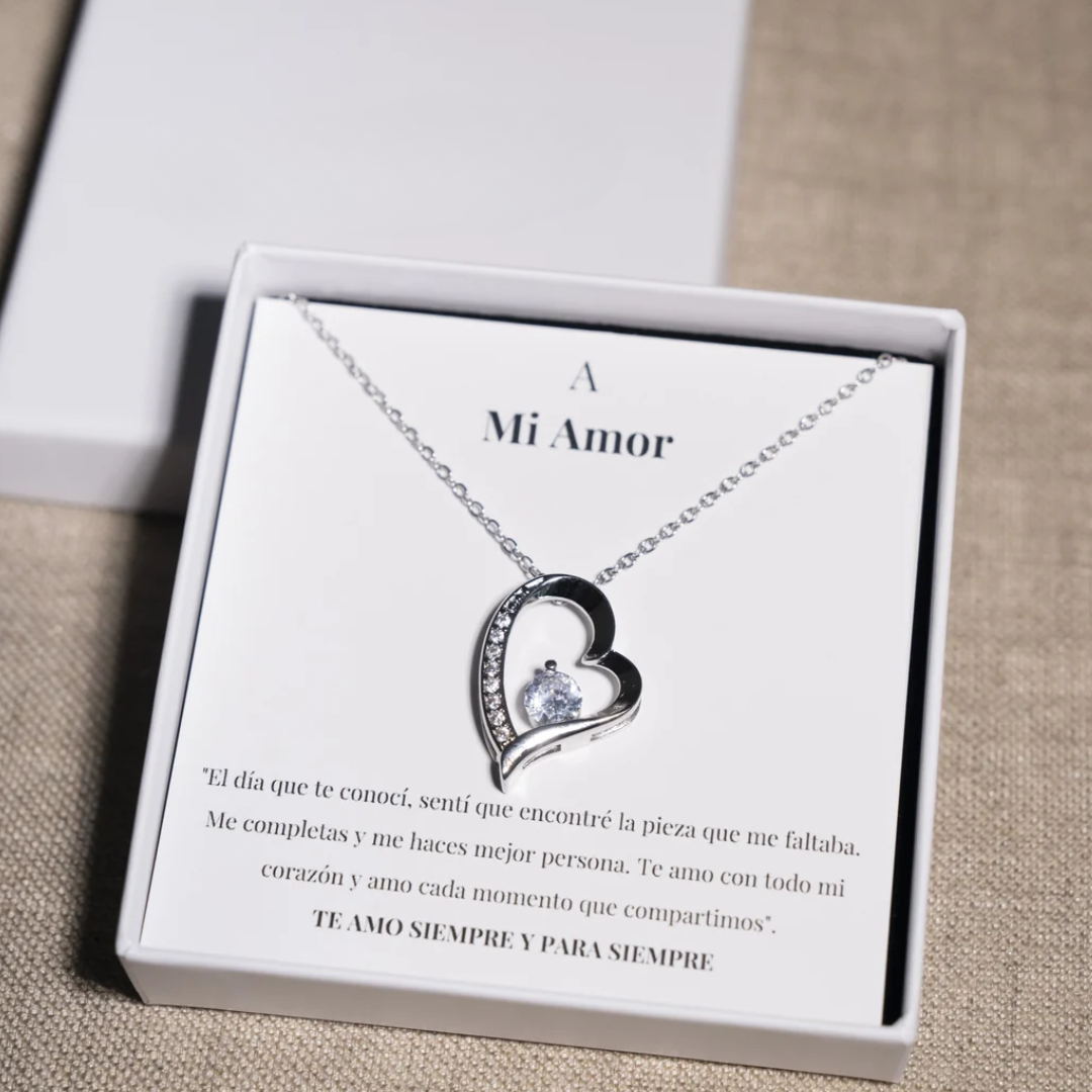 Collar Amor-Eterno™ para mi Amor (con carta especial)