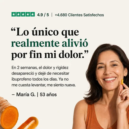Oname - Cápsulas Premium de Triple Acción Antiinflamatoria