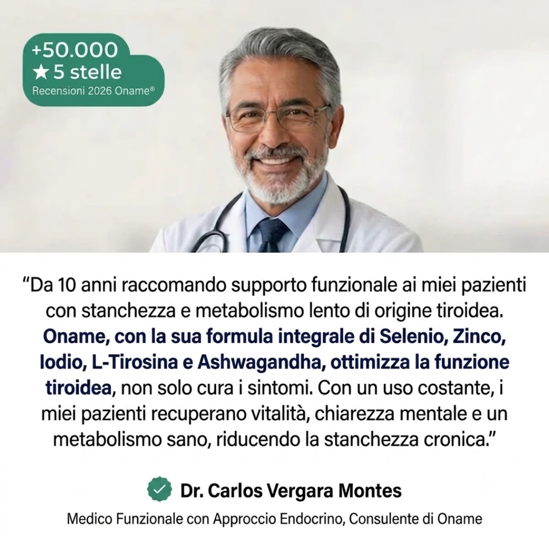 Oname | Gocce di Supporto per la Tiroide