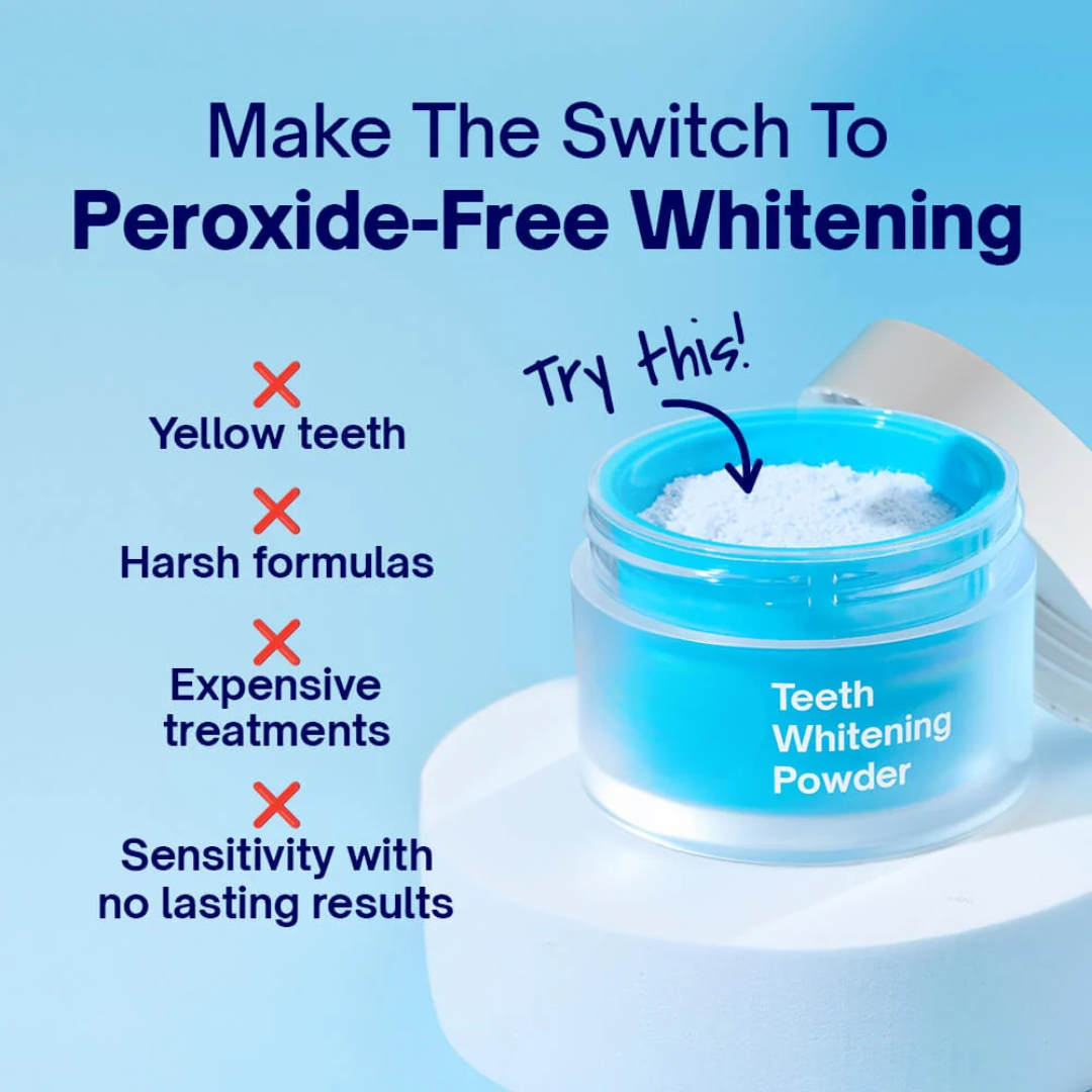 Dentist-Approved Teeth Whitening Powder