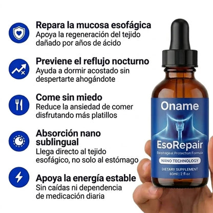 Oname EsoRepair™ | Fórmula nano-líquida que repara el tejido esofágico