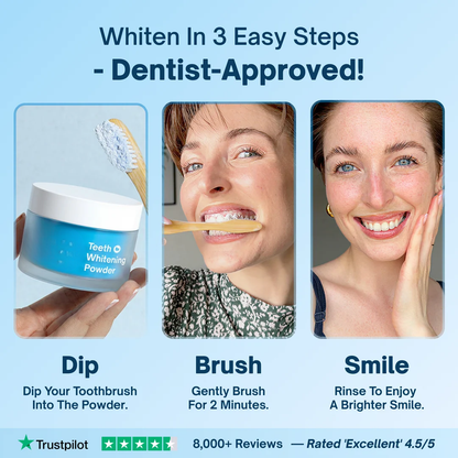 Dentist-Approved Teeth Whitening Powder