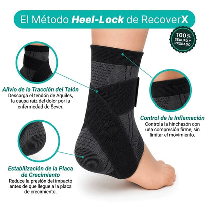 Oname - Funda de soporte para el talón y la placa de crecimiento en jóvenes