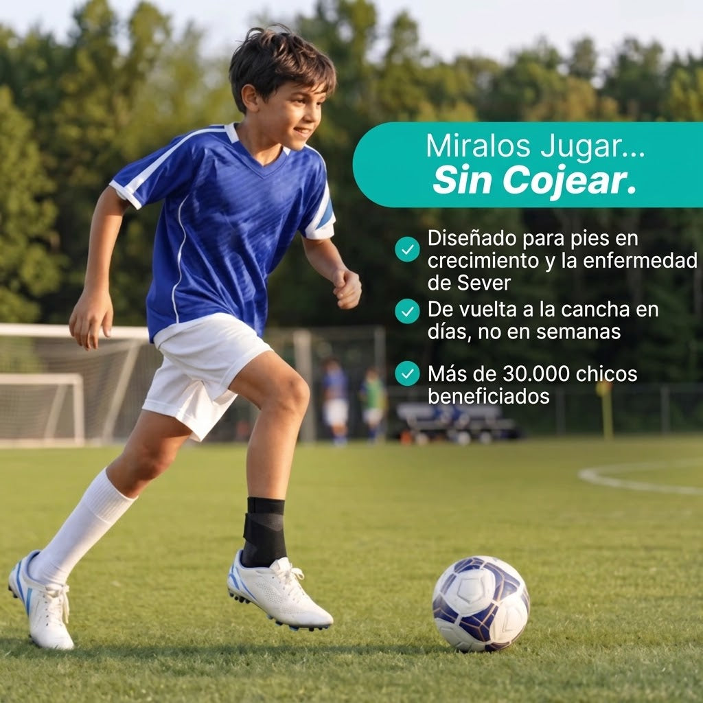 Oname - Funda de soporte para el talón y la placa de crecimiento en jóvenes