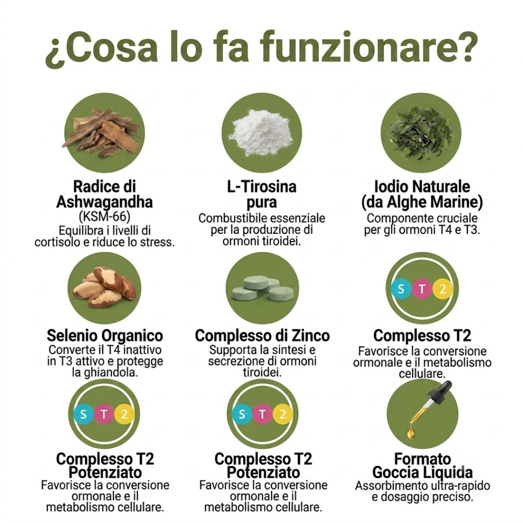 Oname | Gocce di Supporto per la Tiroide