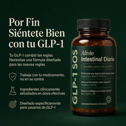 GLP-1 SOS™ Alivio intestinal diario