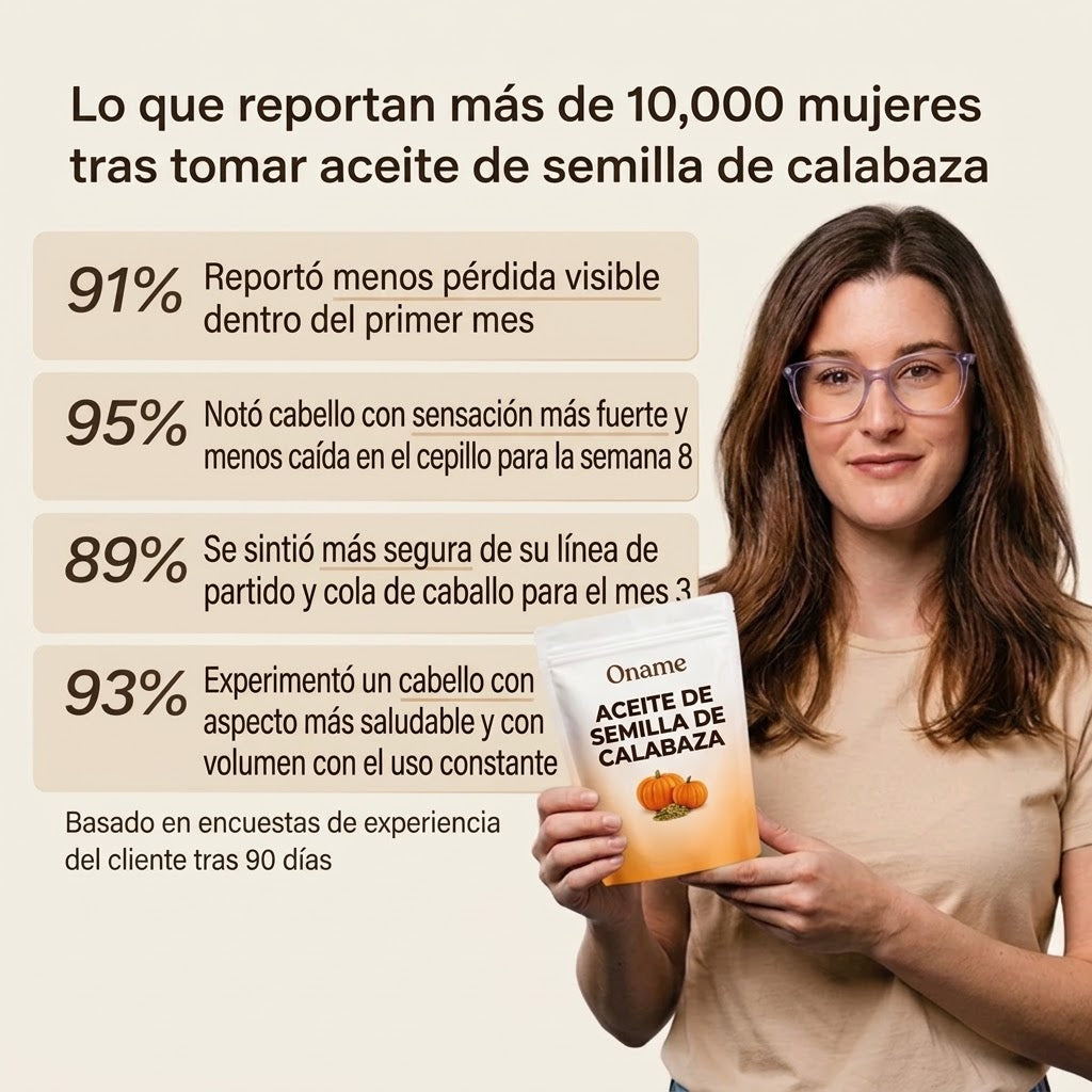 Menor caída de pelo en 26 días o menos.
