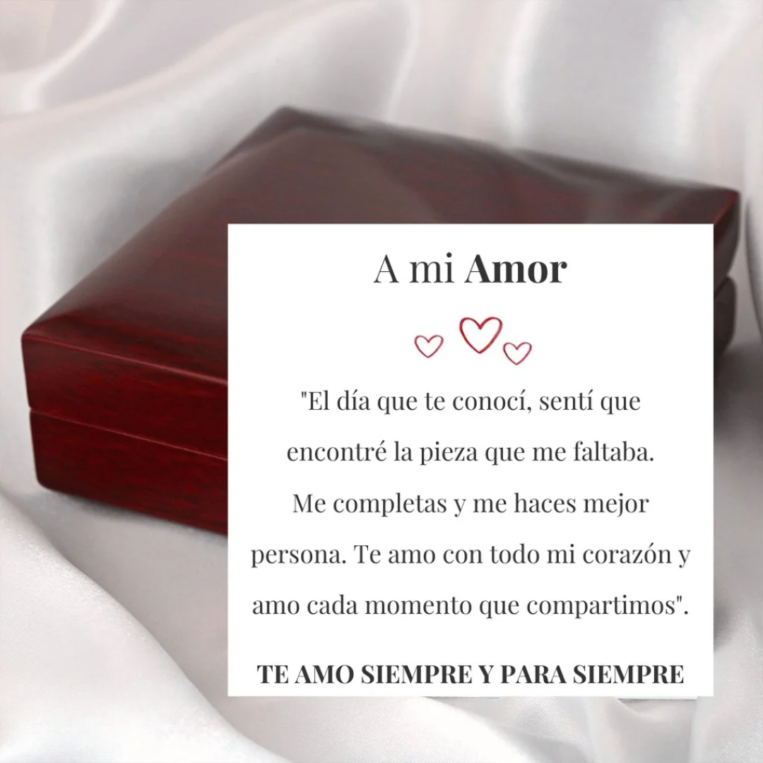 Collar Amor-Eterno™ para mi Amor (con carta especial)