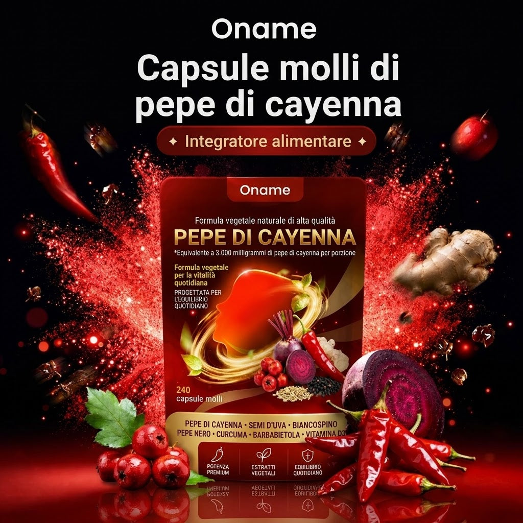 Formula a base di erbe di Cayenna