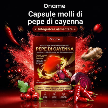 Formula a base di erbe di Cayenna