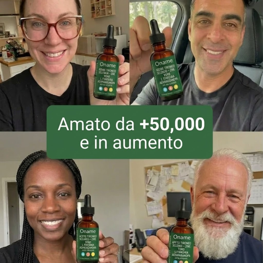 Oname | Gocce di Supporto per la Tiroide