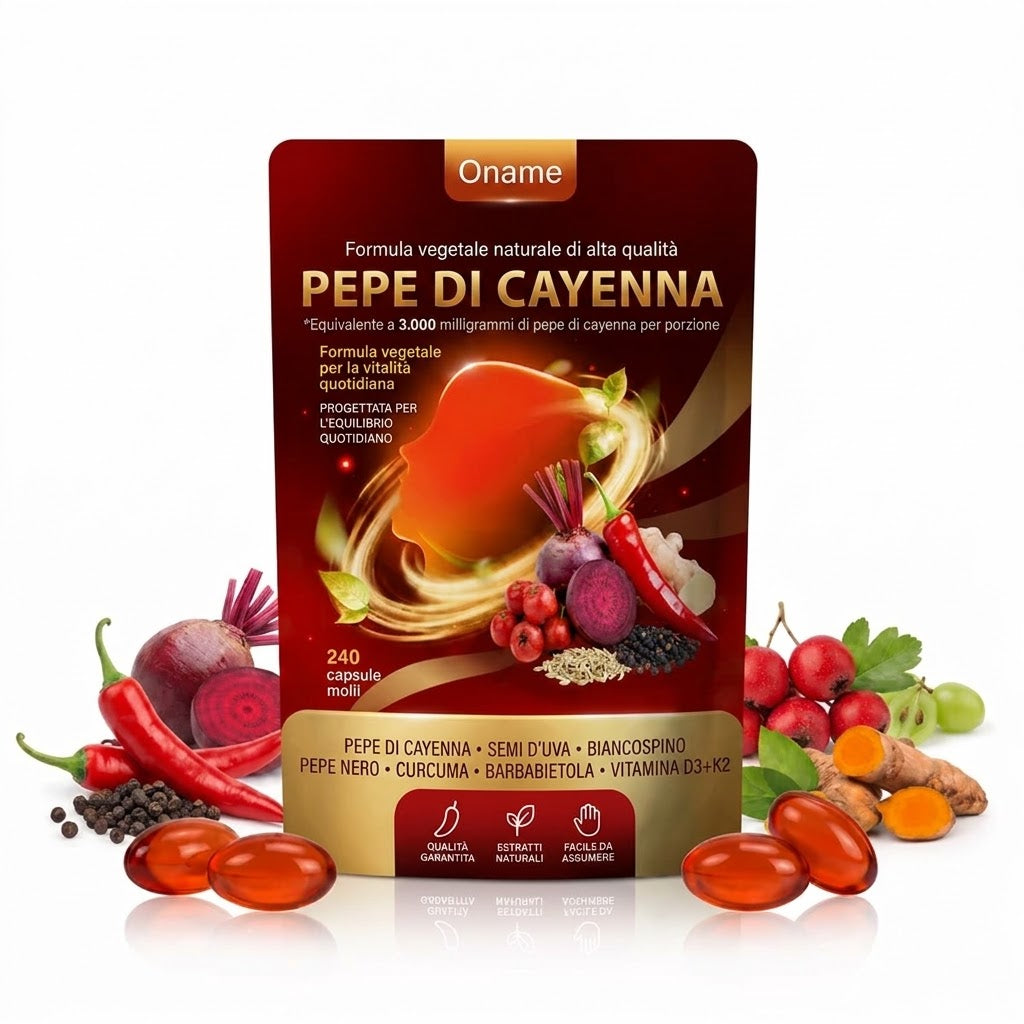 Formula a base di erbe di Cayenna