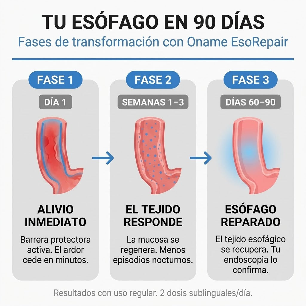 Oname EsoRepair™ | Fórmula nano-líquida que repara el tejido esofágico