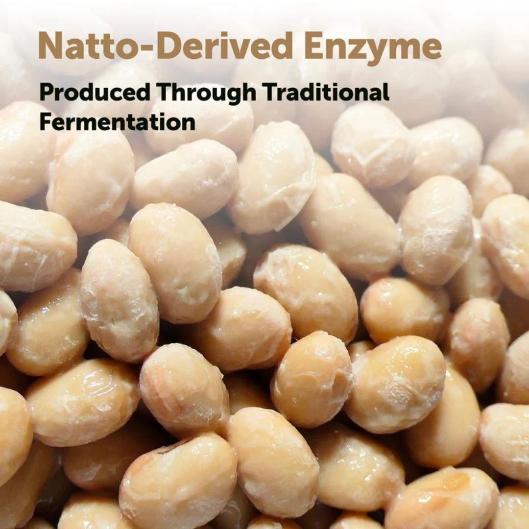 Oname | Nattokinase 12,000FU Complex - 60 Vegetarian Capsules