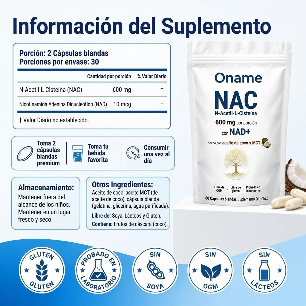 Complejo NAC600 y NAD+