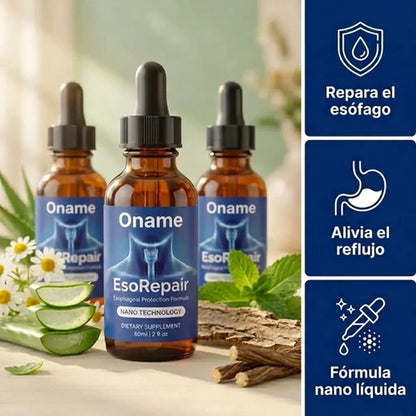 Oname EsoRepair™ | Fórmula nano-líquida que repara el tejido esofágico