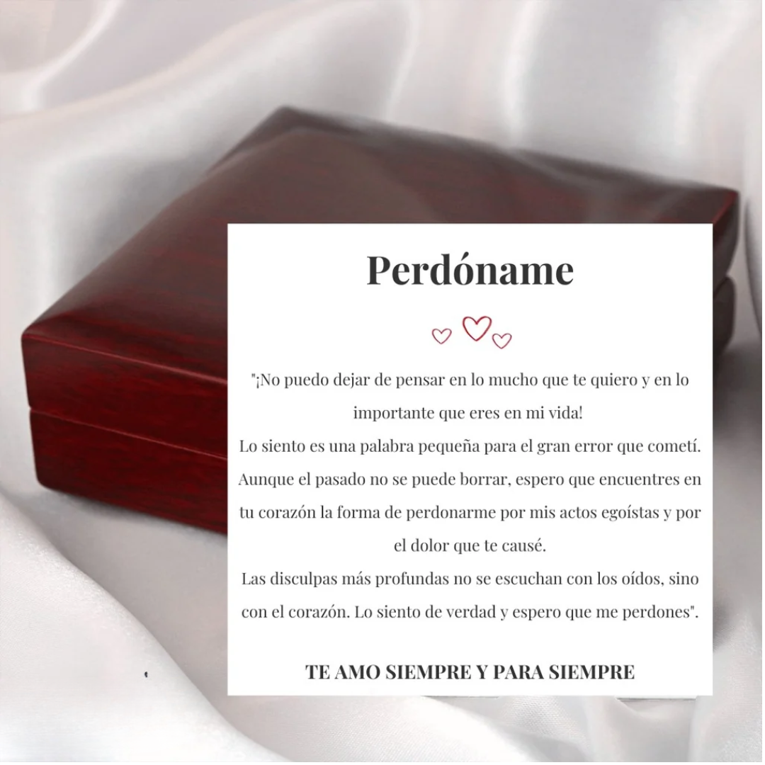 Collar Amor-Eterno™ para mi Amor (con carta especial)