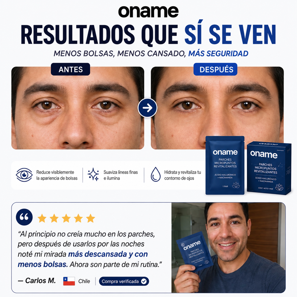 Oname™ - Parches Micropuntos Revitalizantes