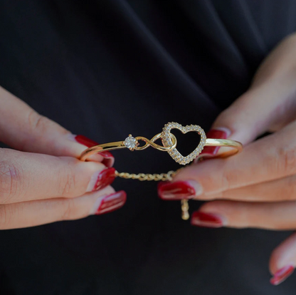 A Mi Nieta | Siempre Unidos | Pulsera Corazón