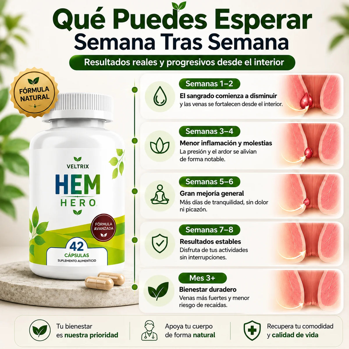Oname™ Suplemento Para Aliviar Las Hemorroides